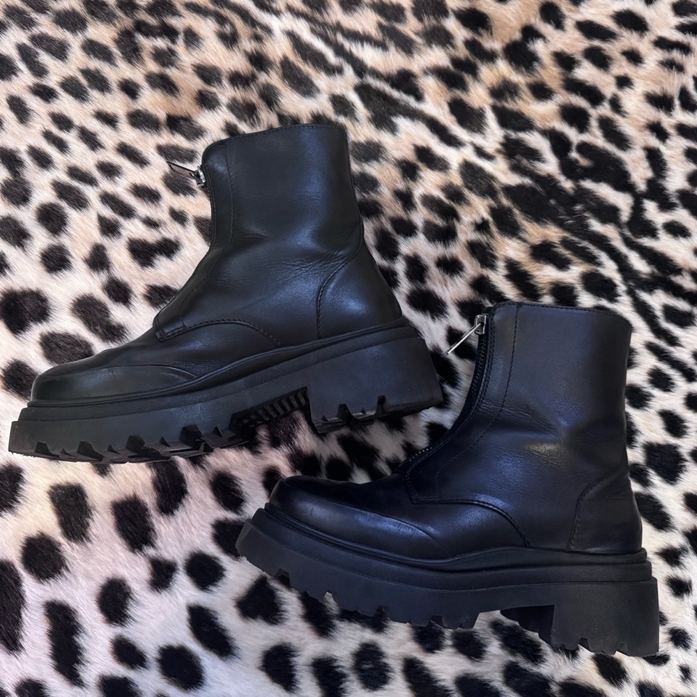 Thursday Boot Company Ryder Platform Zip Boots - Picture 7 of 7